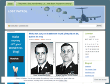 Tablet Screenshot of lostpatrol.wordpress.com