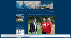 Desktop Screenshot of ilbiancoazzurro.wordpress.com