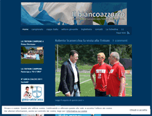 Tablet Screenshot of ilbiancoazzurro.wordpress.com