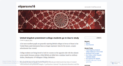 Desktop Screenshot of eliparsons16.wordpress.com