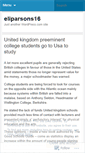 Mobile Screenshot of eliparsons16.wordpress.com