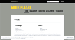 Desktop Screenshot of johnnylovesjess.wordpress.com