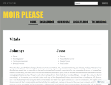 Tablet Screenshot of johnnylovesjess.wordpress.com