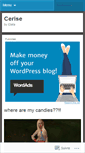 Mobile Screenshot of claracerise.wordpress.com