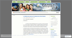 Desktop Screenshot of family5ministry.wordpress.com