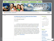 Tablet Screenshot of family5ministry.wordpress.com