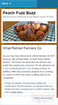 Mobile Screenshot of peachfuzzbuzz.wordpress.com