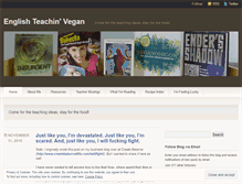Tablet Screenshot of etvegan.wordpress.com
