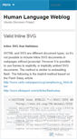 Mobile Screenshot of humanlanguage.wordpress.com