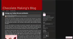 Desktop Screenshot of chocolateindia.wordpress.com