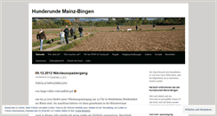 Desktop Screenshot of hunderundebingen.wordpress.com