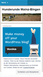 Mobile Screenshot of hunderundebingen.wordpress.com