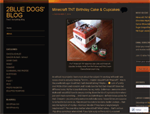 Tablet Screenshot of 2bluedogs.wordpress.com
