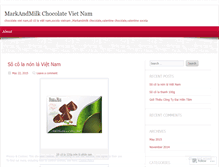 Tablet Screenshot of markandmilk.wordpress.com