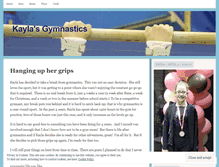 Tablet Screenshot of lovegymnastics.wordpress.com
