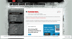 Desktop Screenshot of designandobjects.wordpress.com