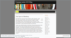 Desktop Screenshot of freewayceoblog.wordpress.com