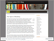 Tablet Screenshot of freewayceoblog.wordpress.com