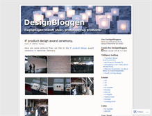 Tablet Screenshot of designbloggen.wordpress.com