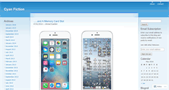 Desktop Screenshot of cyanfiction.wordpress.com
