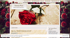 Desktop Screenshot of freesiaphan.wordpress.com