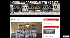 Desktop Screenshot of columbusdojo.wordpress.com