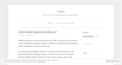 Desktop Screenshot of latvus.wordpress.com