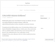 Tablet Screenshot of latvus.wordpress.com