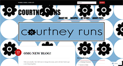 Desktop Screenshot of courtneyruns.wordpress.com