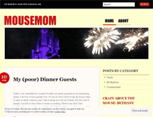 Tablet Screenshot of mousemom.wordpress.com