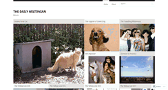 Desktop Screenshot of dailymiltonian.wordpress.com