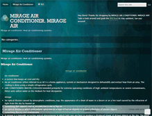 Tablet Screenshot of mirageairconditionerbod.wordpress.com