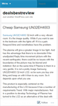 Mobile Screenshot of dealsbestreview.wordpress.com