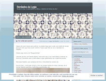 Tablet Screenshot of lygiabordados.wordpress.com