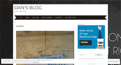 Desktop Screenshot of easypeasydan.wordpress.com
