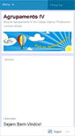 Mobile Screenshot of agrupamento4.wordpress.com