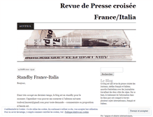 Tablet Screenshot of franceitalia.wordpress.com