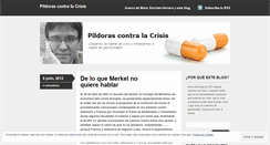 Desktop Screenshot of pildorascontralacrisis.wordpress.com