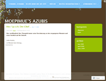Tablet Screenshot of moepimue.wordpress.com