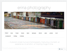 Tablet Screenshot of erinaphotography.wordpress.com