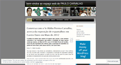 Desktop Screenshot of paulocarvalho.wordpress.com