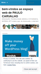 Mobile Screenshot of paulocarvalho.wordpress.com