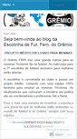 Mobile Screenshot of gremiofeminino.wordpress.com