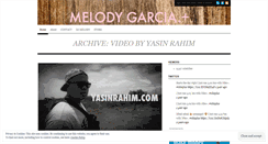 Desktop Screenshot of iammelodygarcia.wordpress.com