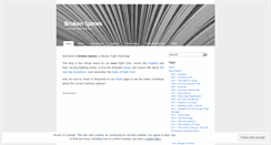 Desktop Screenshot of brokenspines.wordpress.com