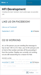 Mobile Screenshot of hfidevelopment.wordpress.com