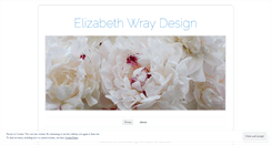 Desktop Screenshot of elizabethwraydesign.wordpress.com