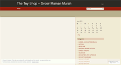 Desktop Screenshot of grosirmainanmurah.wordpress.com