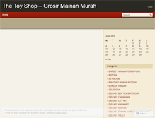 Tablet Screenshot of grosirmainanmurah.wordpress.com