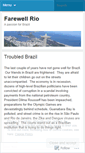 Mobile Screenshot of farewellrio.wordpress.com